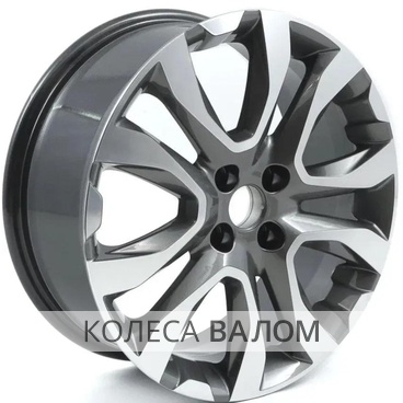 K&K KC769 Протон 7x17 4x100 ET43 60.15 антрацит-алмаз (Lada X-RAY Cross)